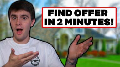 How to Find Your Offer Price in Under 2 Minutes (Instant Formula)