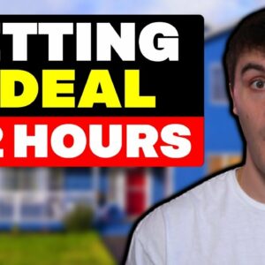 How to Get A Deal in Under 2 Hours | Wholesaling Real Estate
