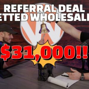 New Wholesaler Closes $31,000 Deal // Zero Spent On Marketing