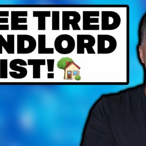 How to Find & Wholesale the Tired Landlord List! (FREE)