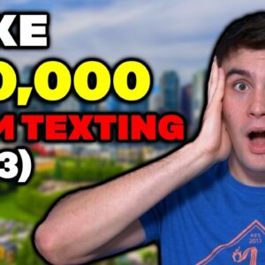 How to Make $20,000 with SMS Text Blasting | Wholesaling Real Estate