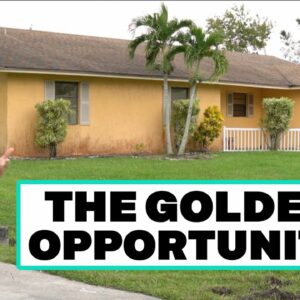 The Golden Opportunity - Wholesaling Real Estate