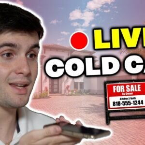 [2+ Hours] Cold Calling REAL Sellers in Wholesaling Real Estate (LIVE)