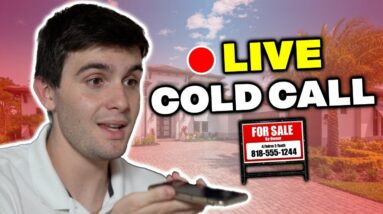 [2+ Hours] Cold Calling REAL Sellers in Wholesaling Real Estate (LIVE)