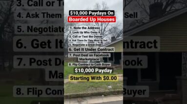How Does $10k in 30 days Sound?