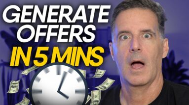 How to Generate Your Offers in 2 Minutes or Less (Instant Offer Formula)
