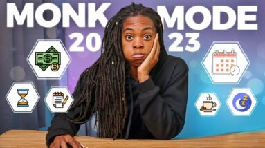 How To Stay Motivated in 2023: MONK MODE Done Differently
