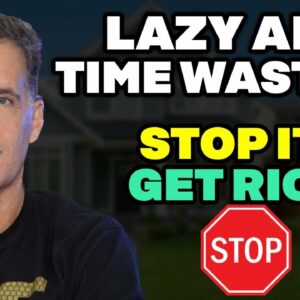 How to Stop Being Lazy & Get RICH NOW! | Wholesaling Real Estate