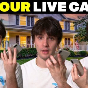 The Ultimate Cold Calling Challenge: 1+ Hours of LIVE CALLS! (Wholesaling Real Estate)