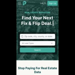 FREE Real Estate Data and Leads in this FREE Software!