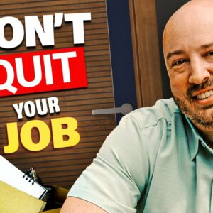 Real Estate Side Hustles and Why You SHOULDN'T Quit Your Job...Yet