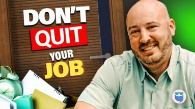 Real Estate Side Hustles and Why You SHOULDN'T Quit Your Job...Yet