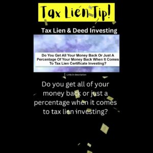 Tax Lien Tip