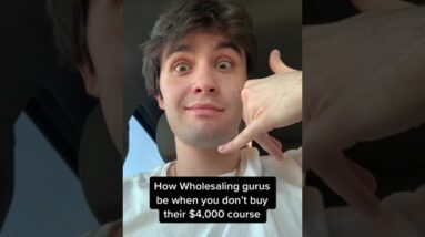 True story with these broke gurus