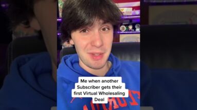 First Virtual Wholesaling Deal! 💪