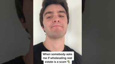 Is wholesale real estate a scam? 🤨