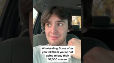 Salty Wholesaling Gurus Be Like