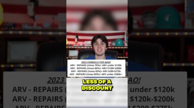 My Complete MAO Formula for 2023!