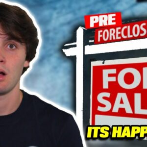 The Pre-Foreclosure Spike is Coming...