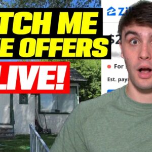WATCH ME COLD CALL MOTIVATED SELLERS LIVE & MAKE OFFERS