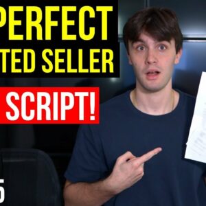 How To Talk To Motivated Sellers For Wholesaling (FREE SCRIPT)! [DAY#15]